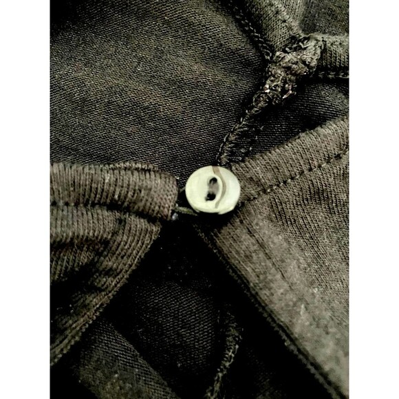 Old Navy Woman's Black Jumpsuit/Jumper Elegant  Faux Wrap Wide Leg Size Small - Picture 6 of 15